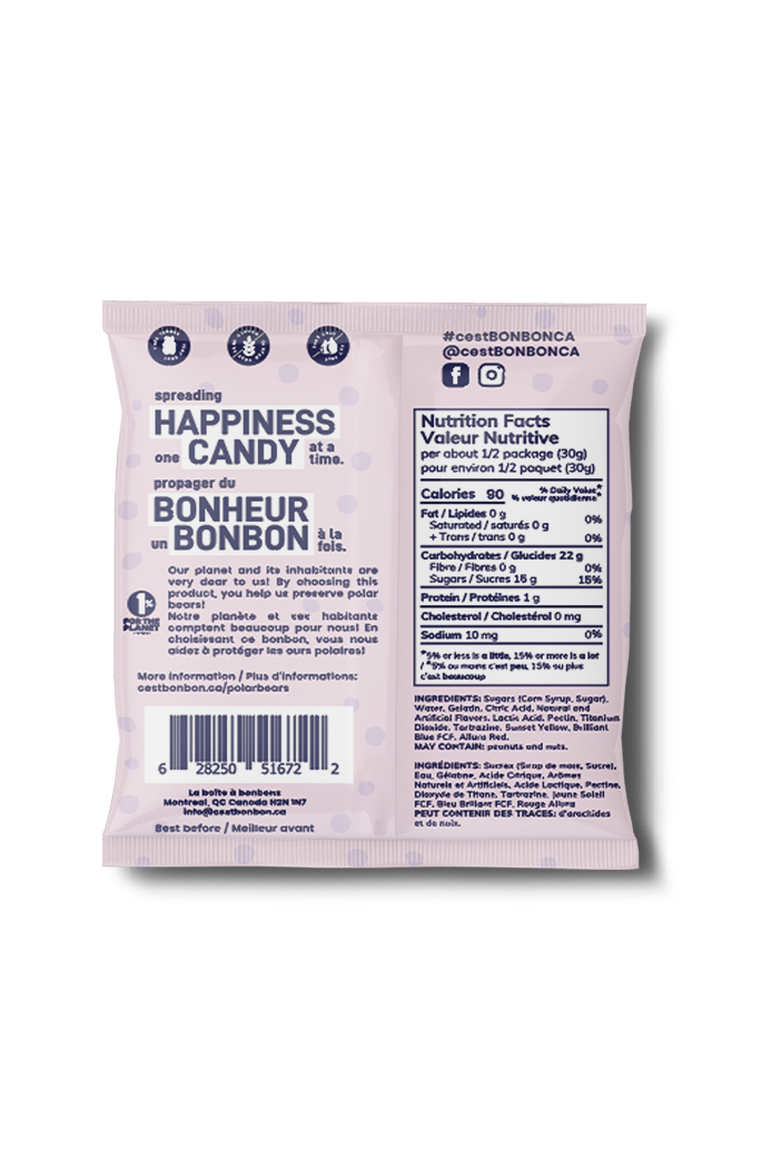 Polar Bears Gummy Candies - Gather Goods Co.