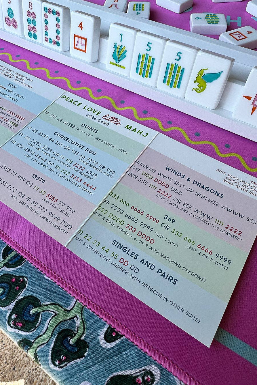 2025 Little Mahj Card - Gather Goods Co.