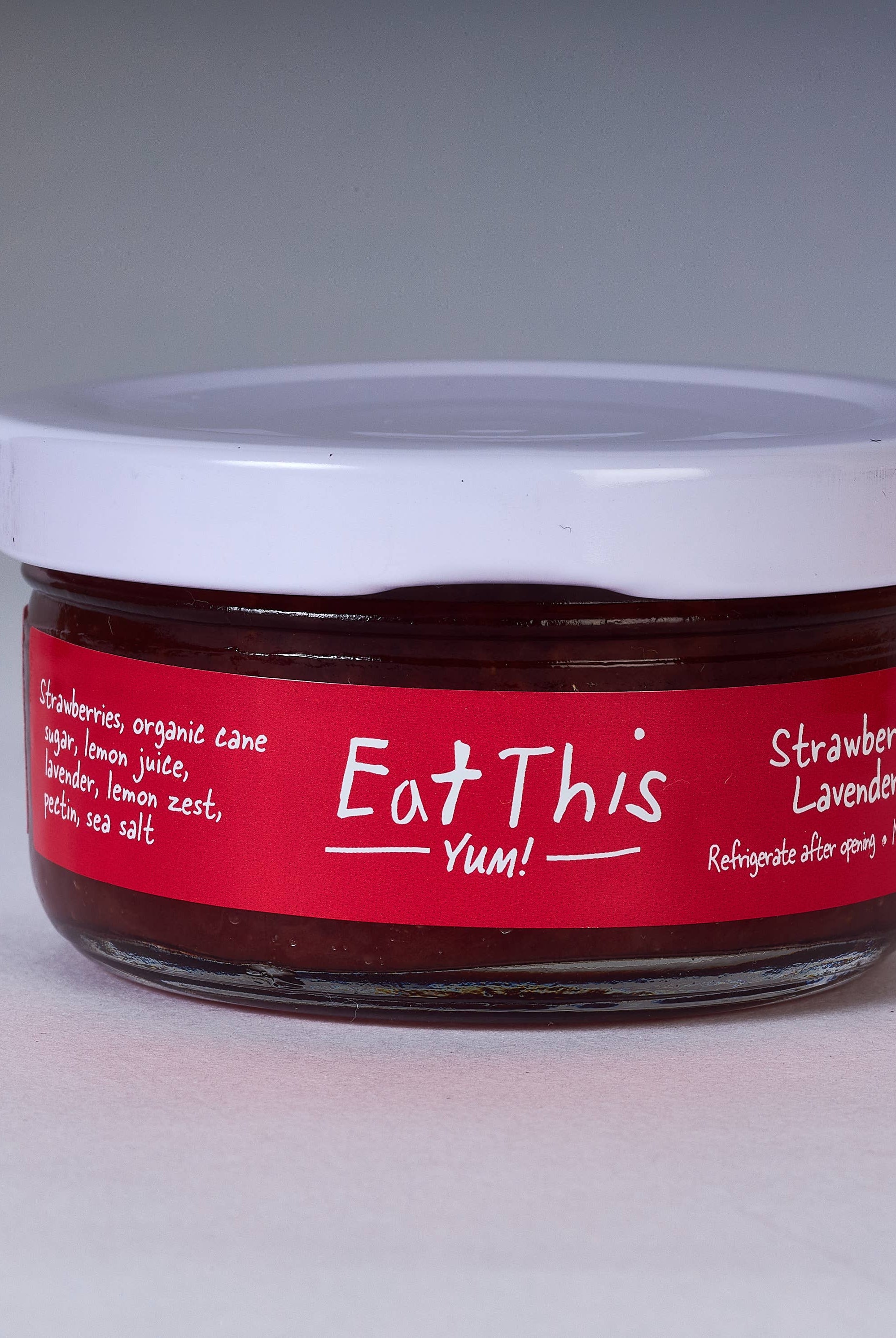 Strawberry Lemon Lavender Preserves, 2.5oz - Gather Goods Co.