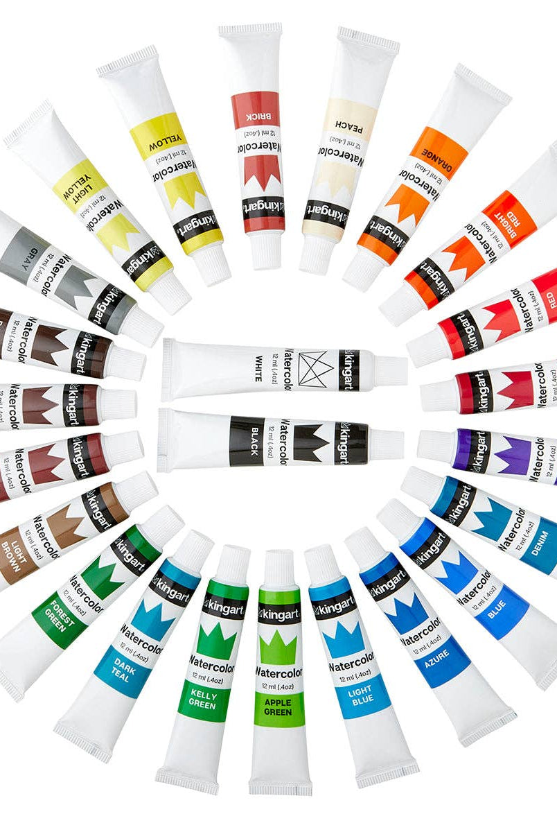 Watercolor Paint 24 Colors - Gather Goods Co.