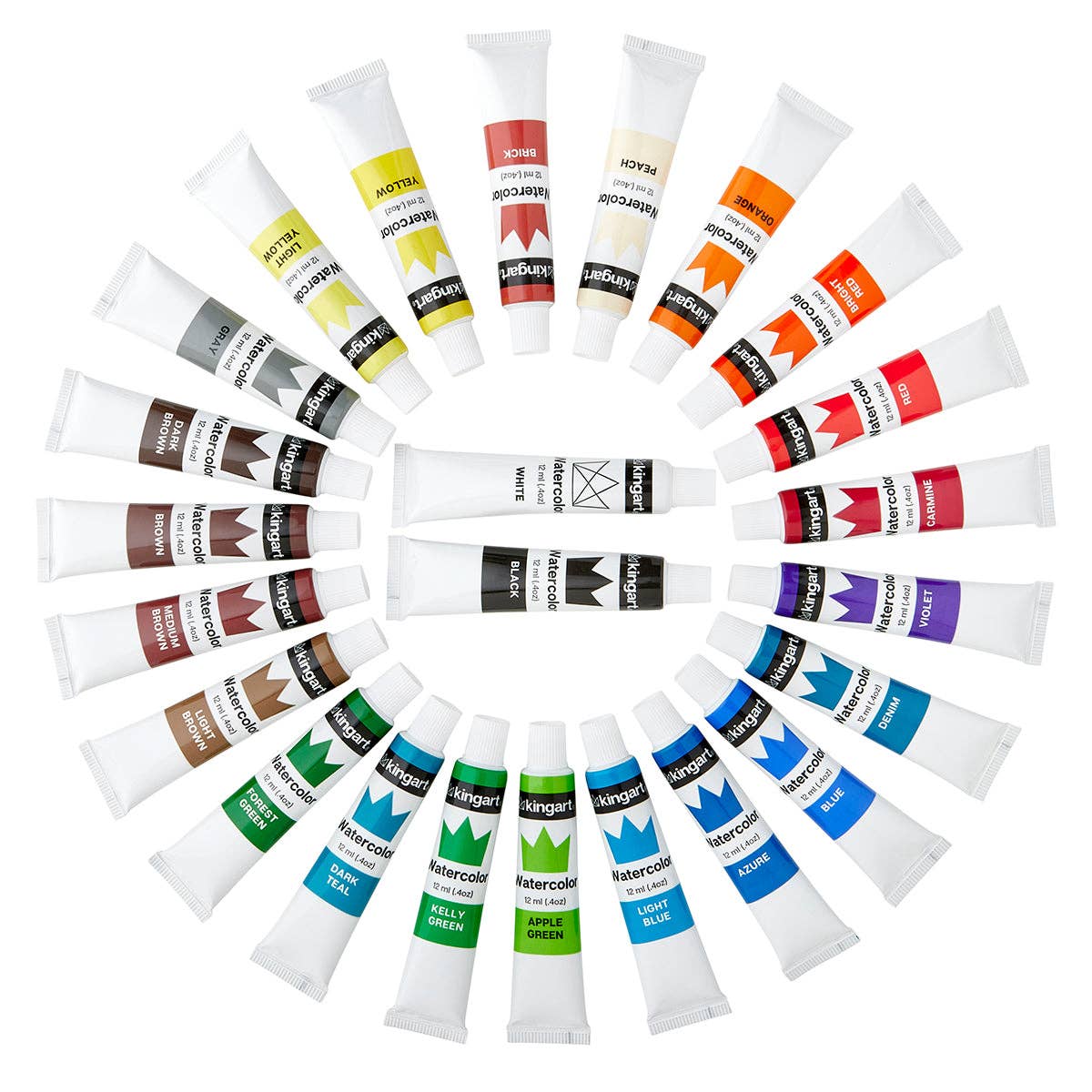 Watercolor Paint 24 Colors - Gather Goods Co.