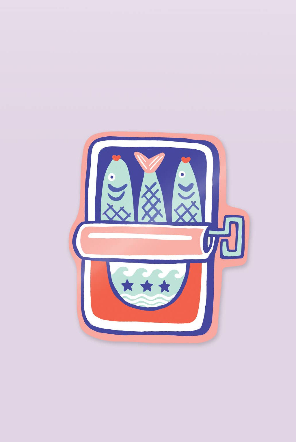 Tinned Fish Sticker - Gather Goods Co.