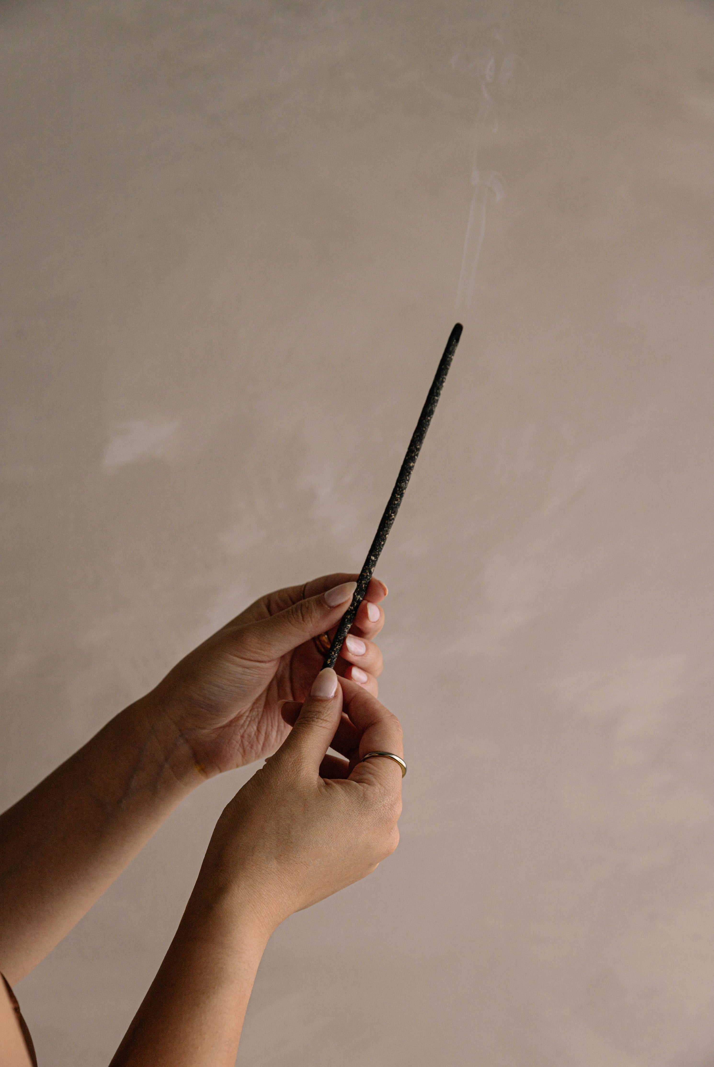 Black Copal Hand Rolled Incense Stick - Gather Goods Co.