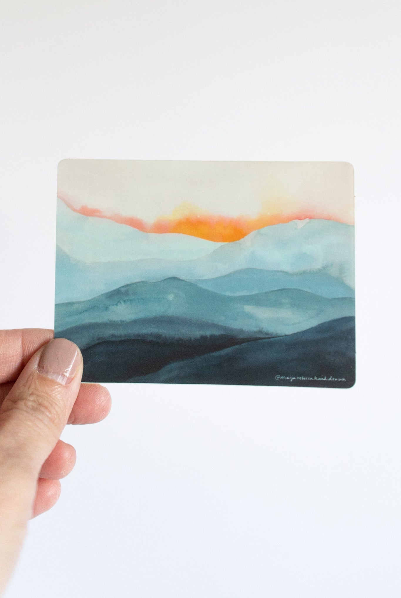 Blue Hills Sticker - Gather Goods Co.