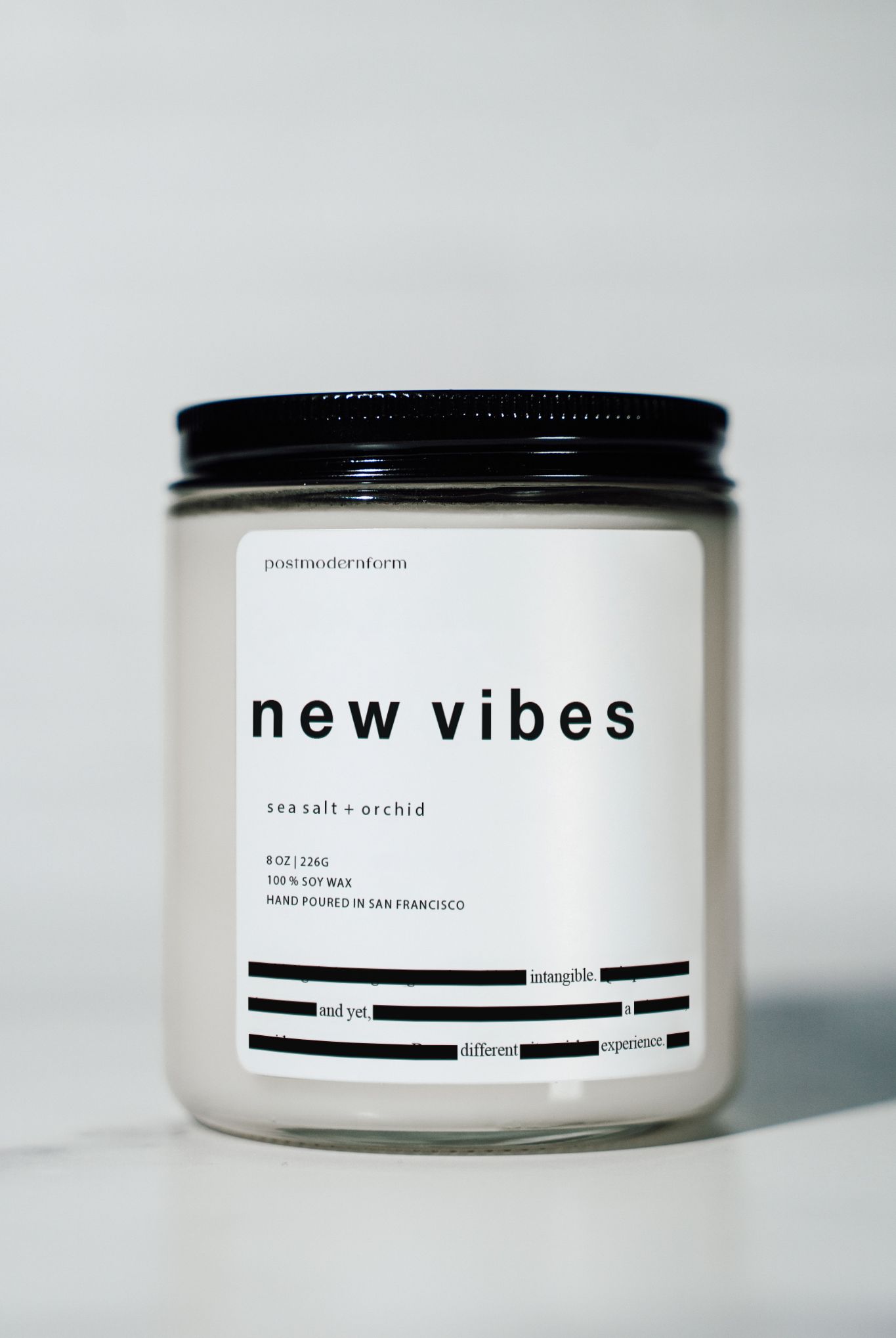 Sea Salt & Orchid Sea Salt Candle - Gather Goods Co.