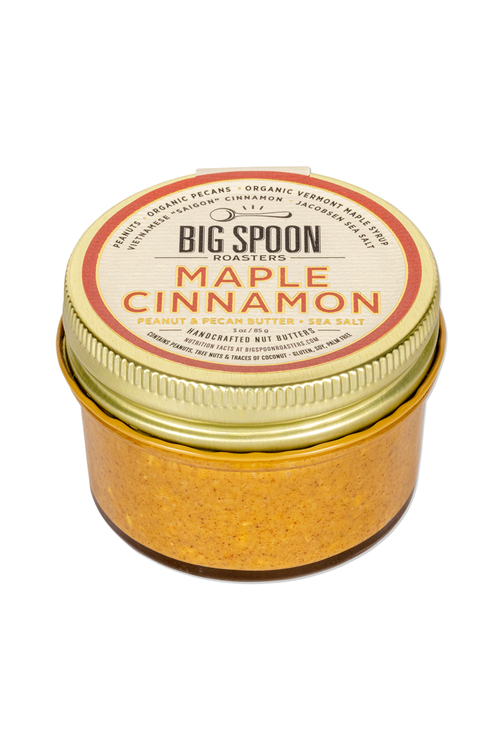 Maple Cinnamon Peanut & Pecan Butter: 13oz Jar - Gather Goods Co.
