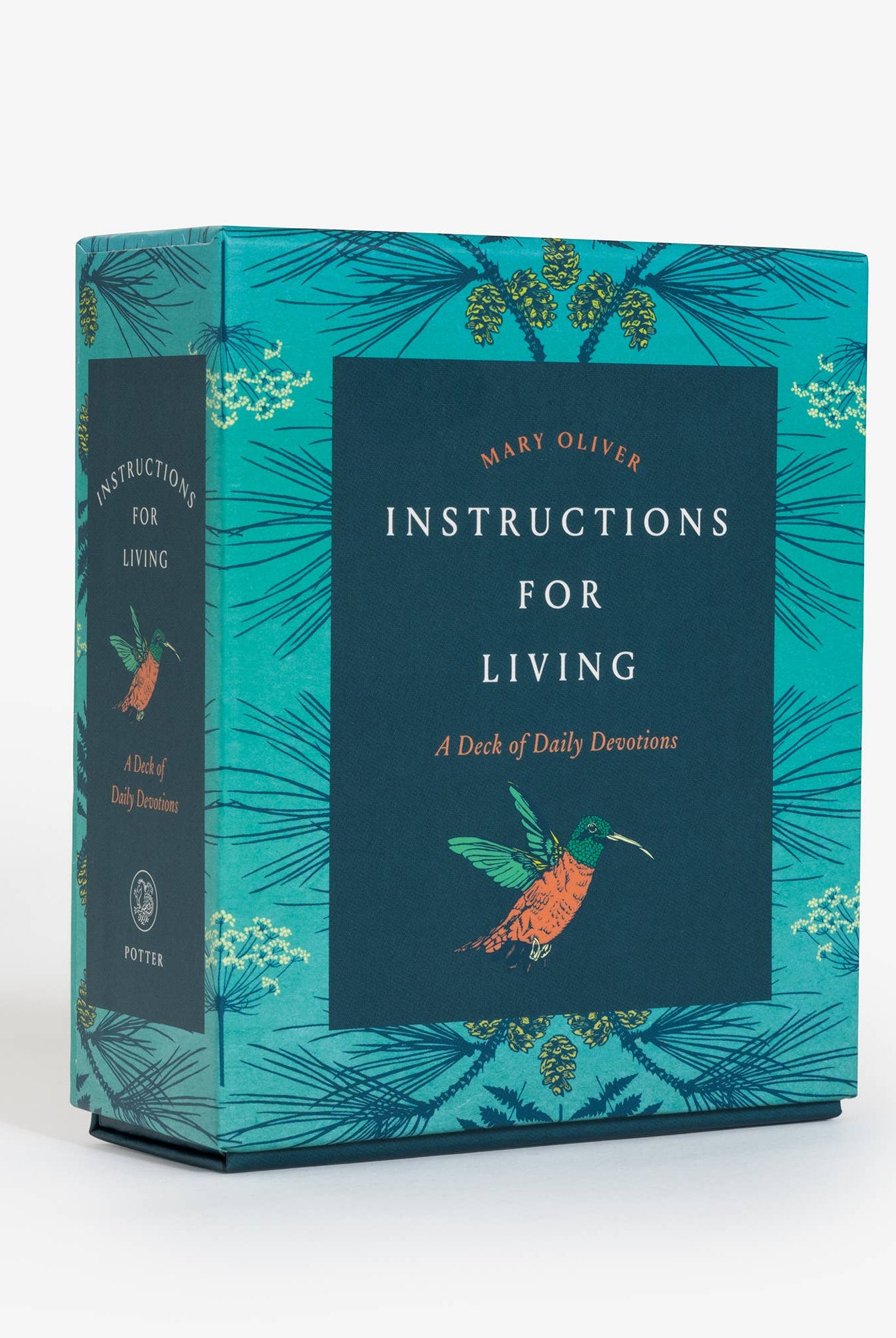 Instructions for Living, Mary Oliver Reflection Cards - Gather Goods Co.