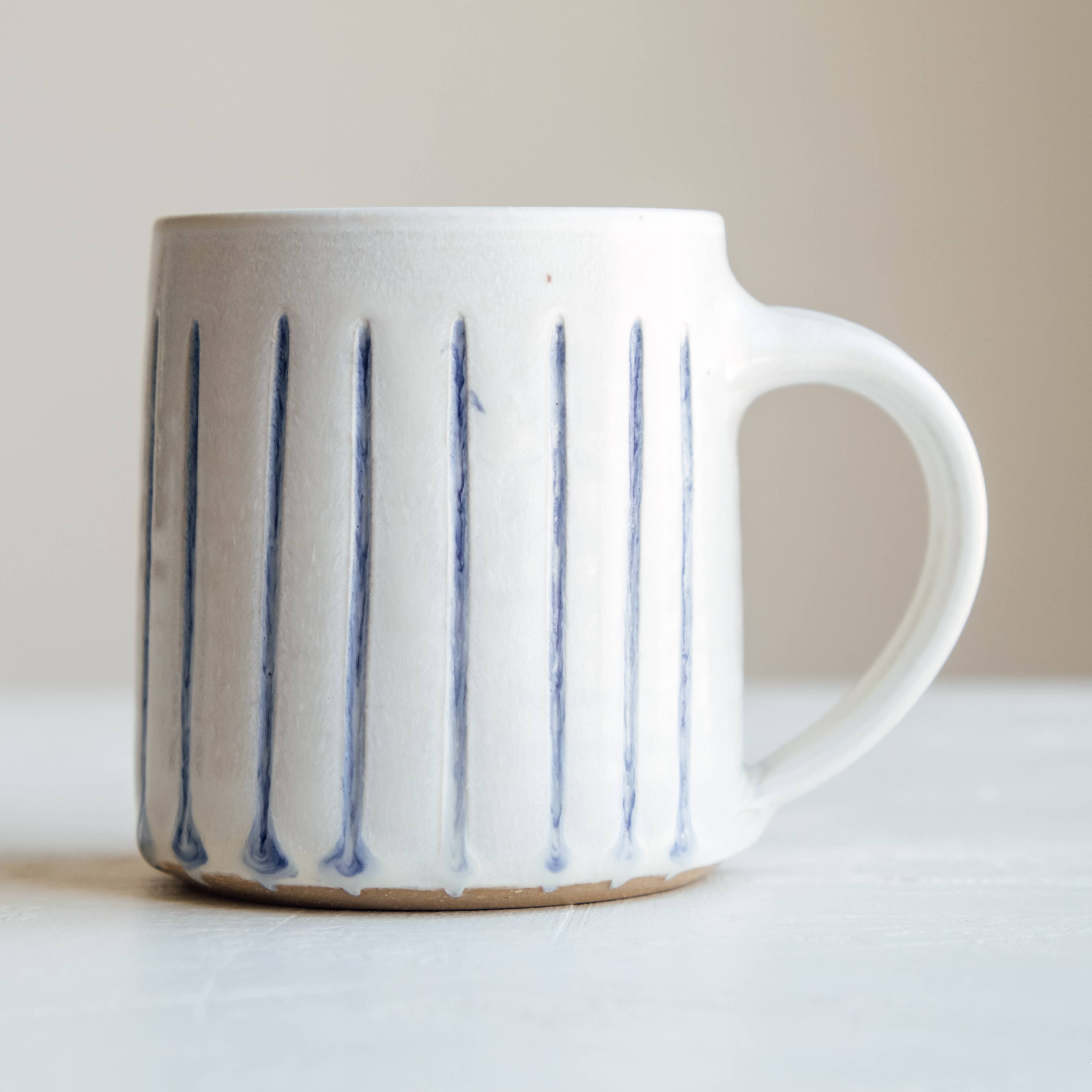 Fluted Mug - Two-Tone - Gather Goods Co.