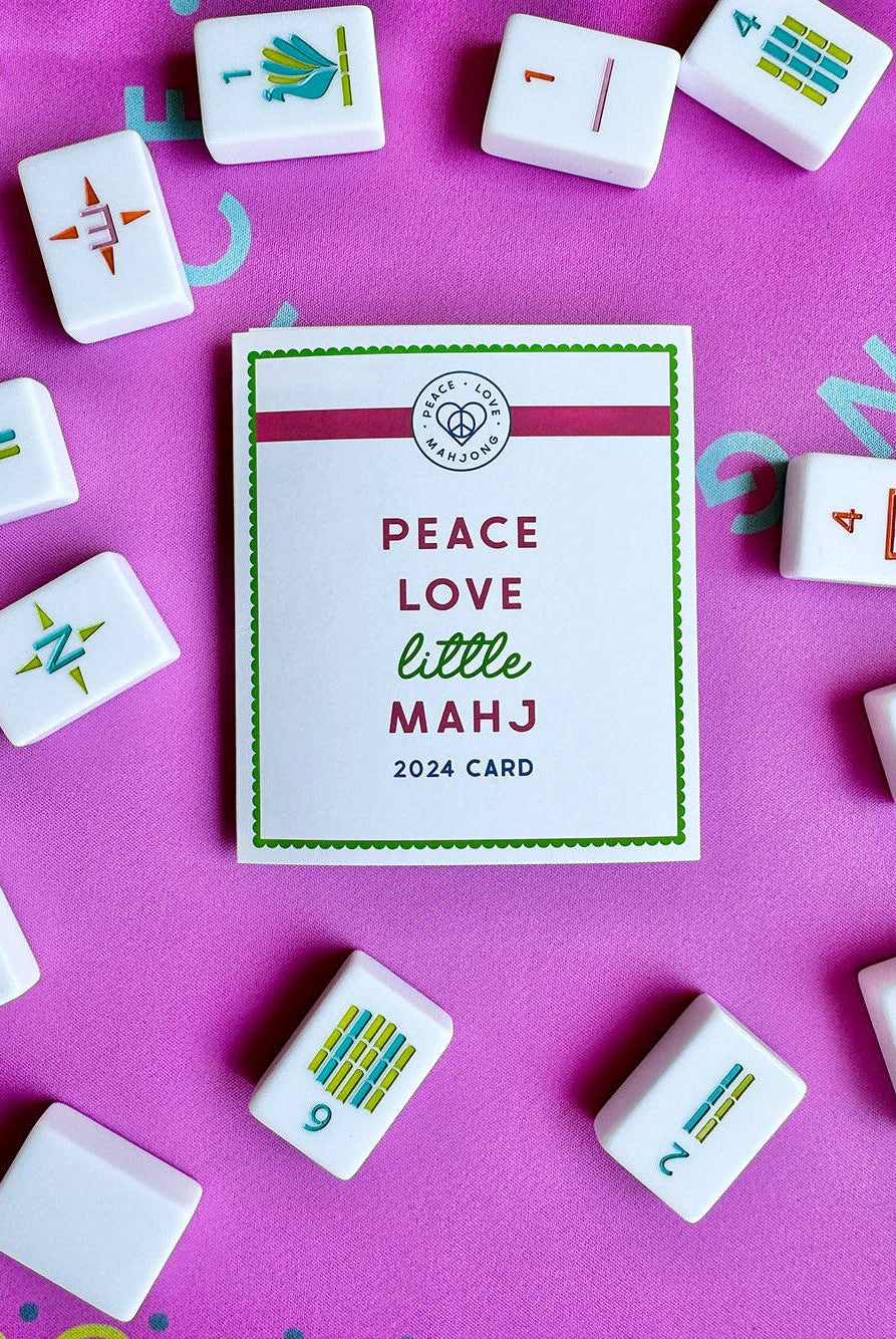 2025 Little Mahj Card - Gather Goods Co.
