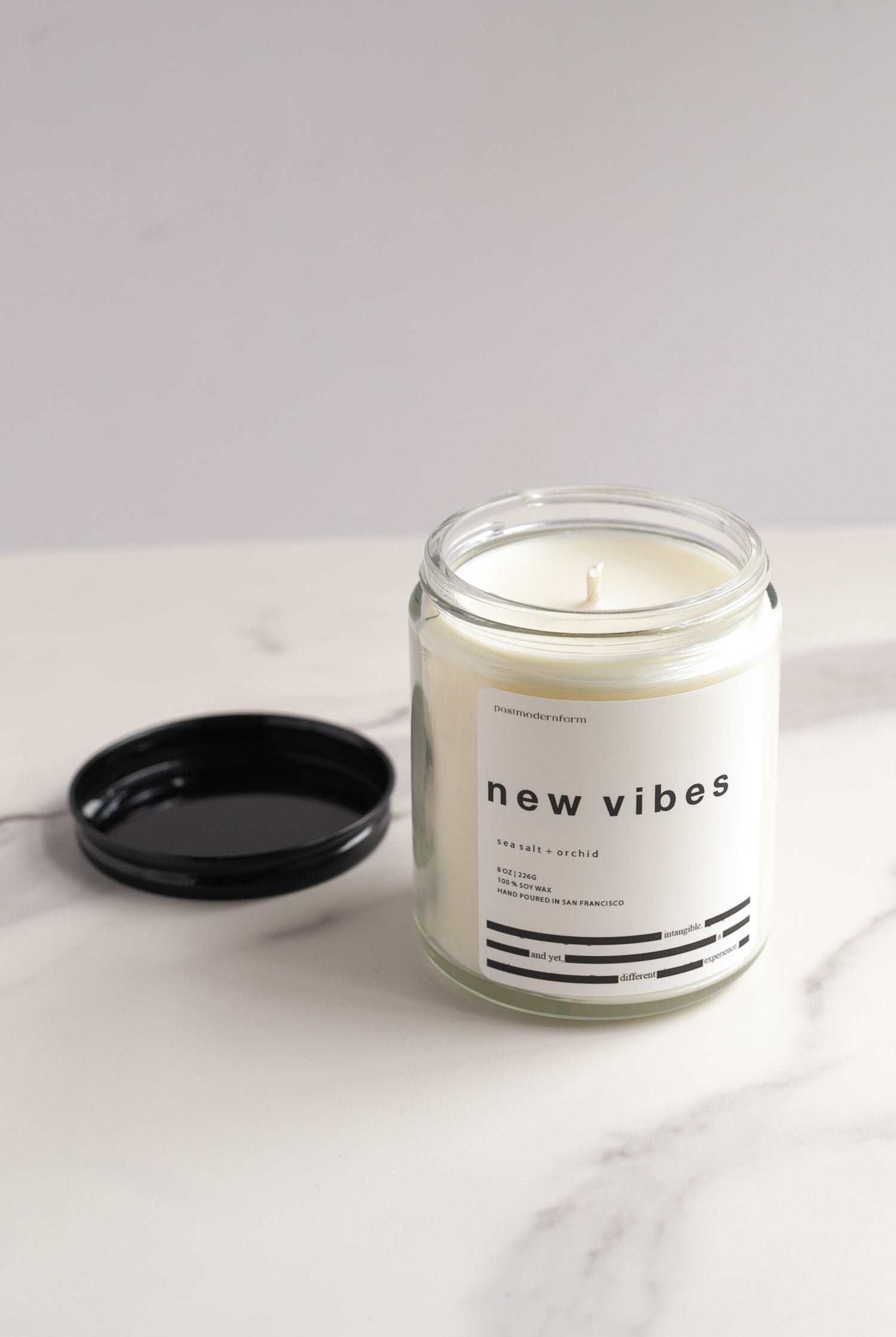 Sea Salt & Orchid Sea Salt Candle - Gather Goods Co.
