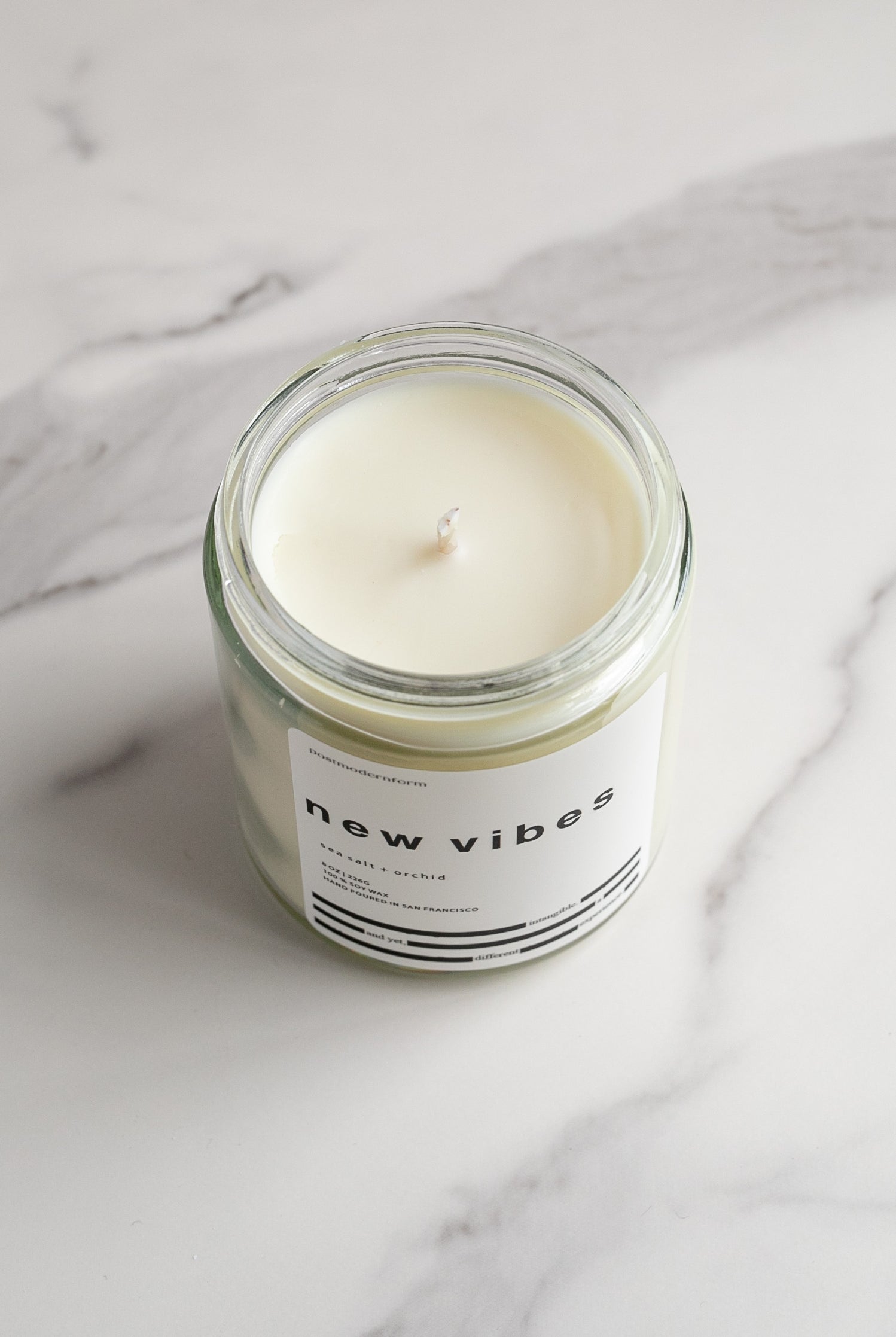 Sea Salt & Orchid Sea Salt Candle - Gather Goods Co.
