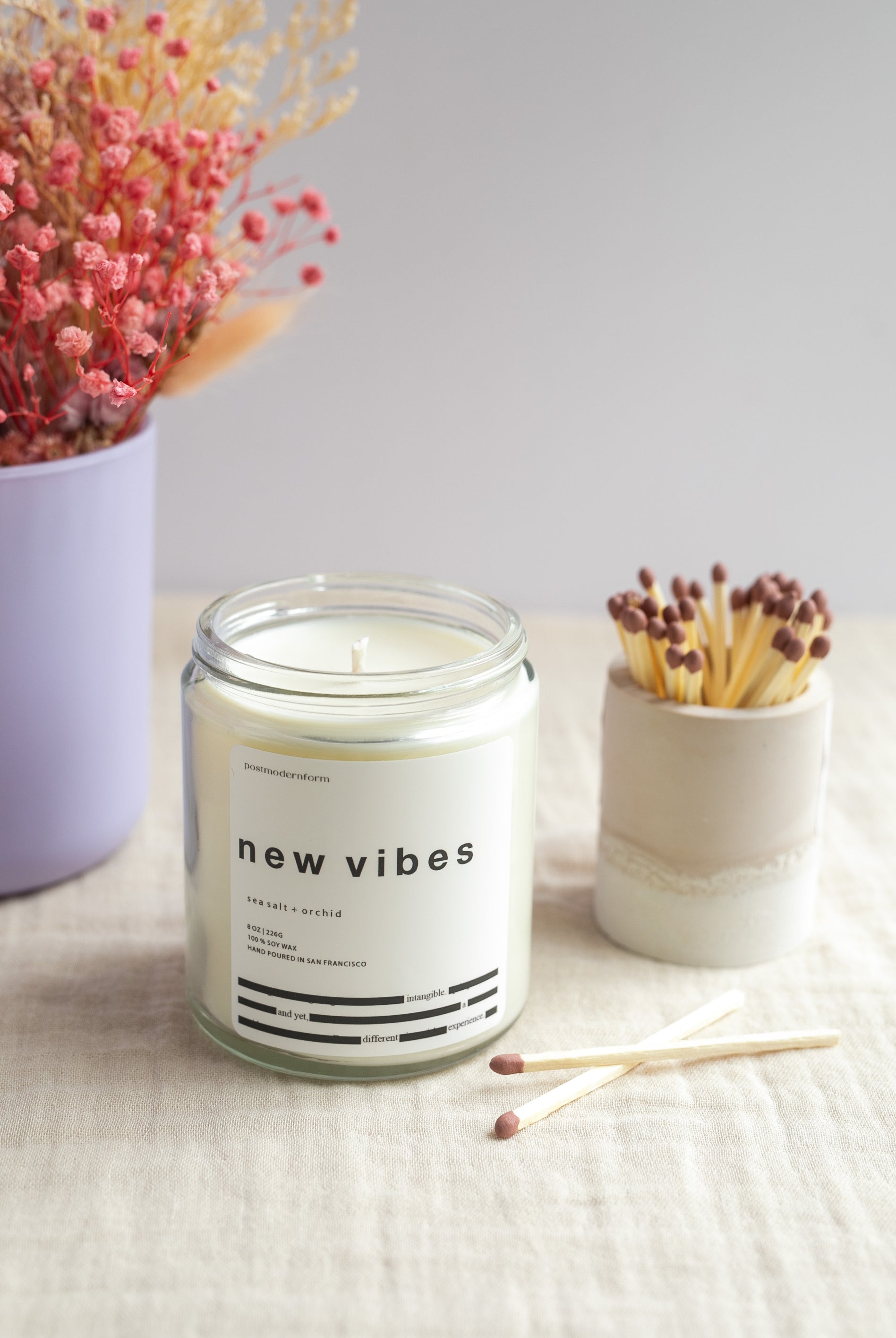 Sea Salt & Orchid Sea Salt Candle - Gather Goods Co.