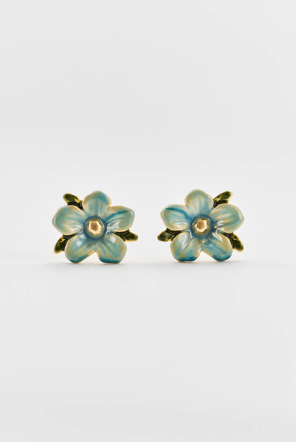 Forget Me Not Stud Earrings - Gather Goods Co.