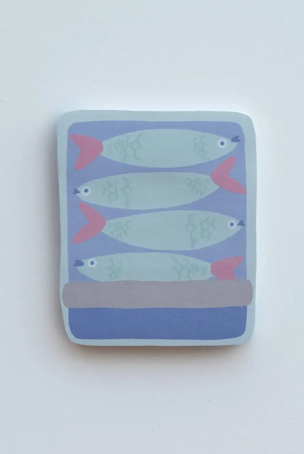Tinned Fish Die-Cut Sticky Notepad - Gather Goods Co.