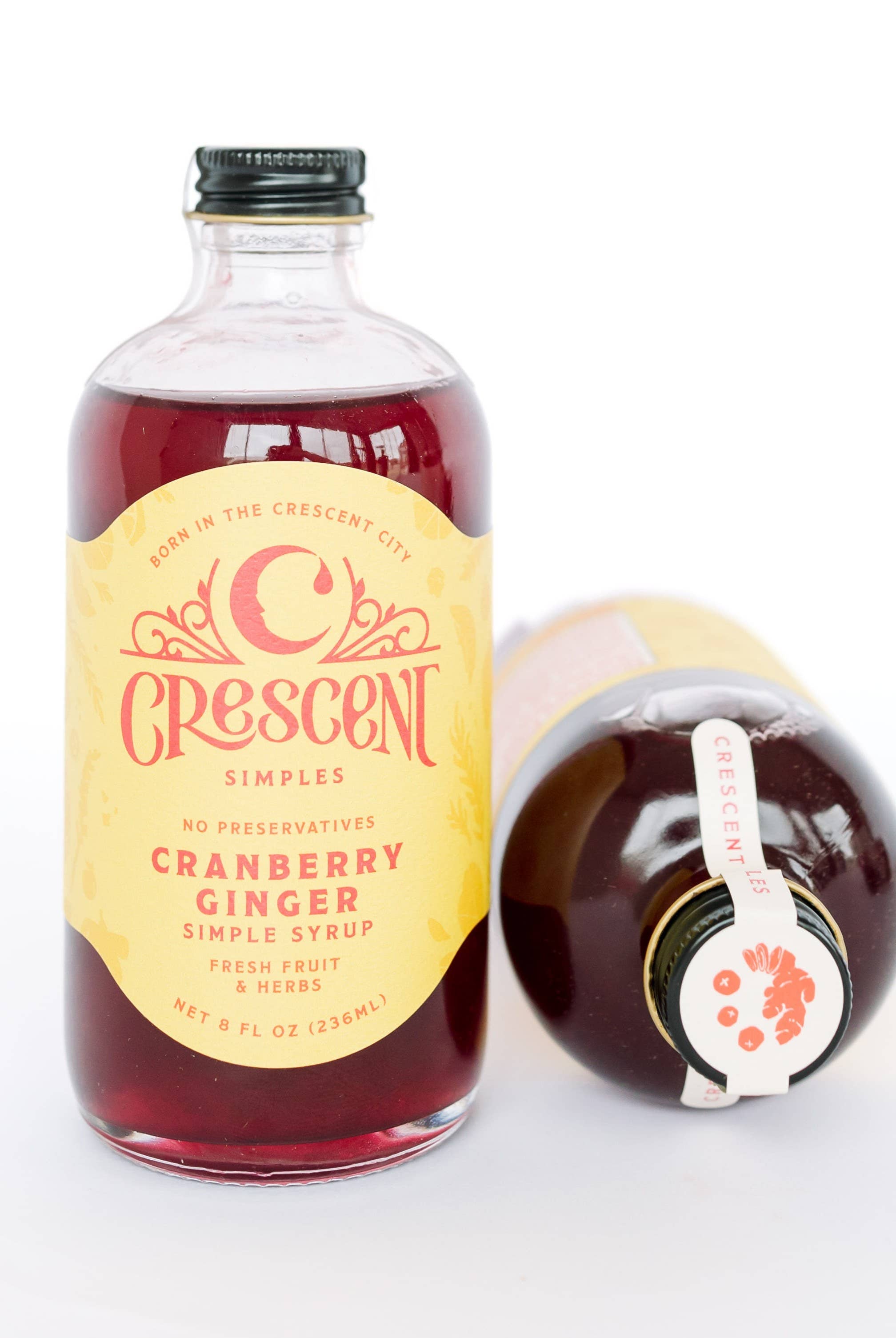 Cranberry Ginger Simple Syrup - Gather Goods Co.