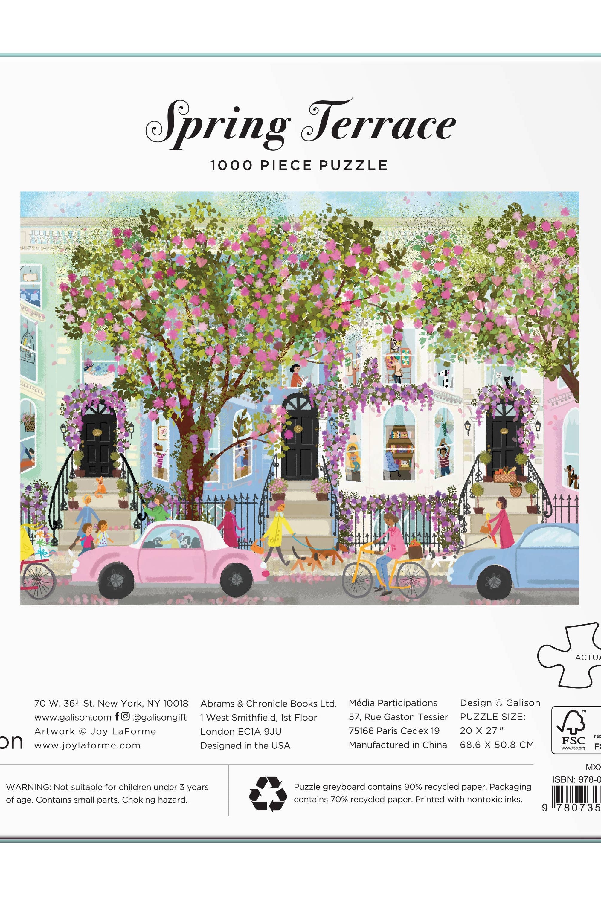 Joy Laforme Spring Terrace 1000 Piece Puzzle - Gather Goods Co.