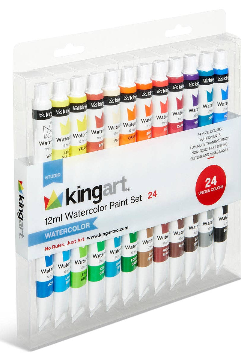Watercolor Paint 24 Colors - Gather Goods Co.