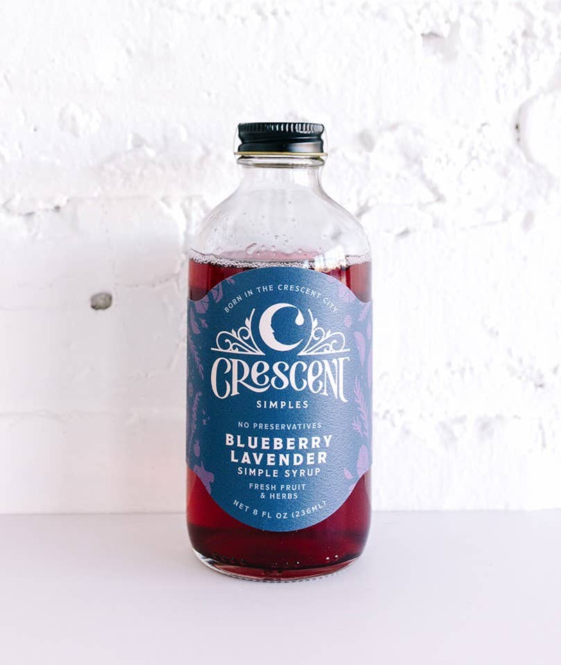 Blueberry Lavender Simple Syrup - Gather Goods Co.