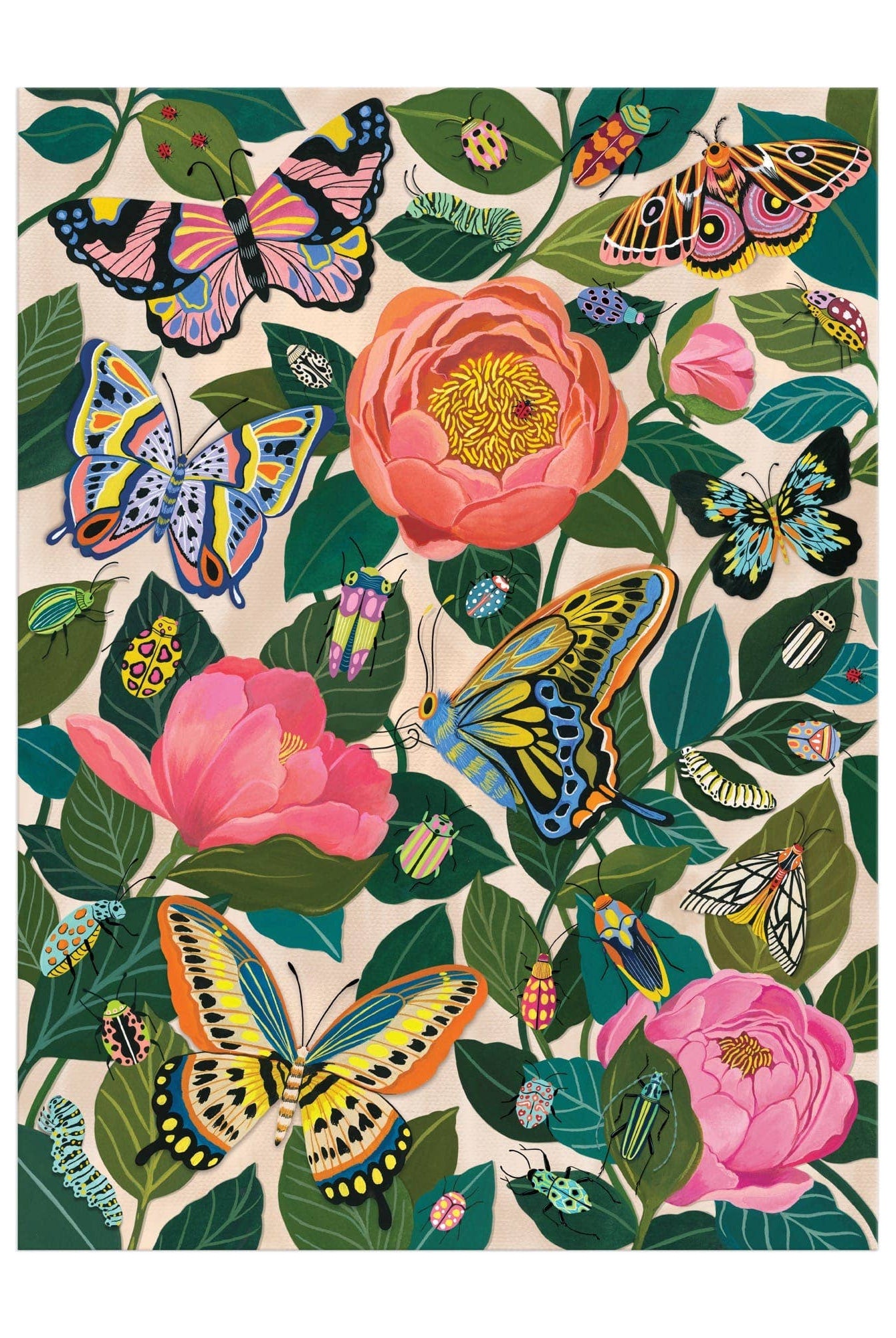 Between the Blooms 1000 Piece Foil Puzzle - Gather Goods Co.