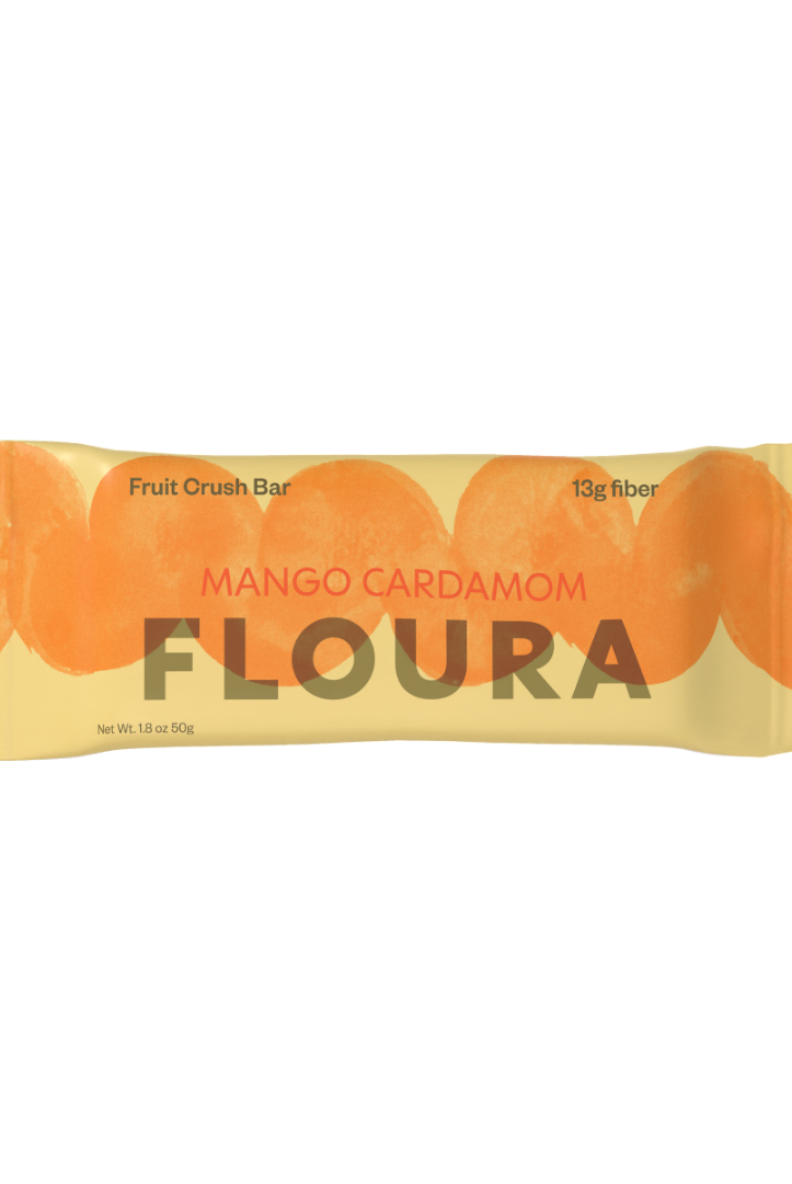Mango Cardamom Floura FiberCrush Bar - Gather Goods Co.