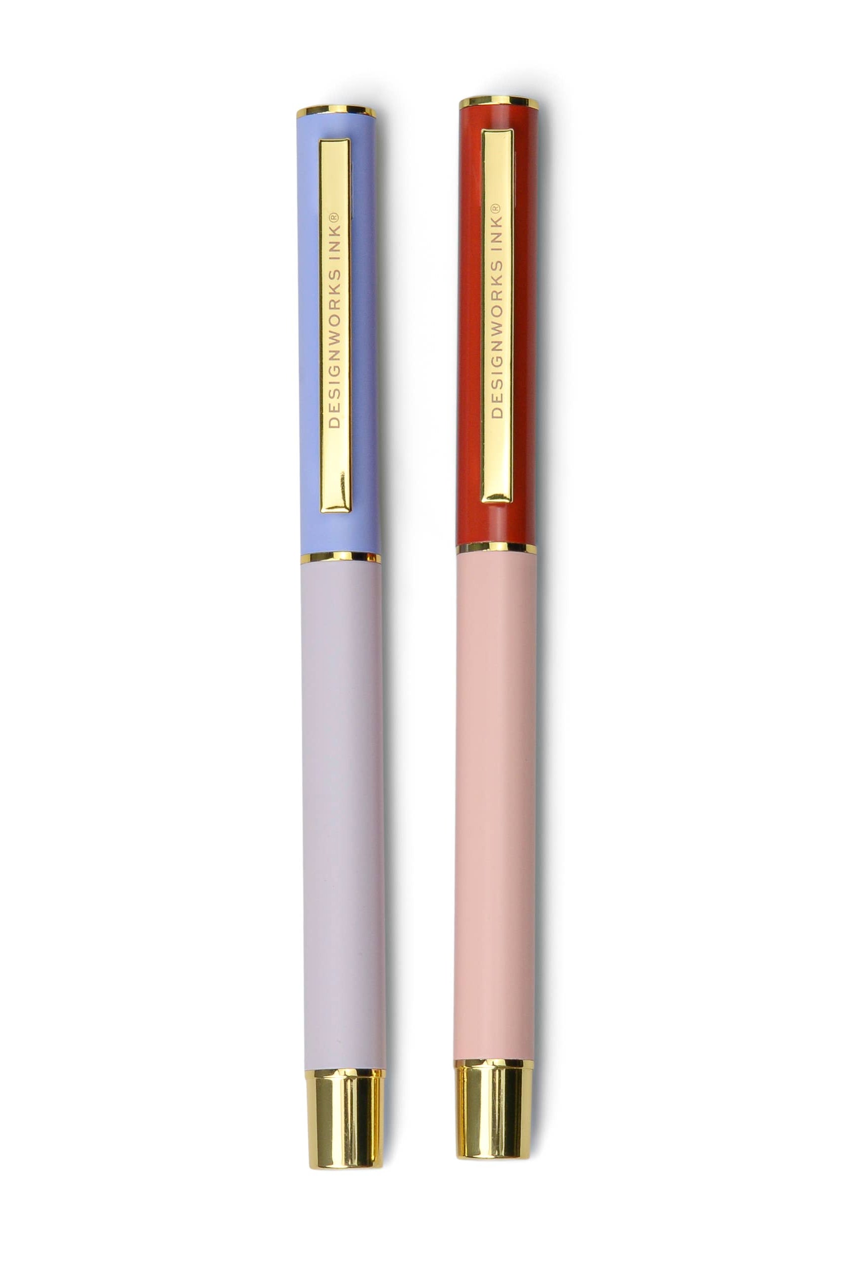 Color Block Pens - Lavender + Blush - Gather Goods Co.