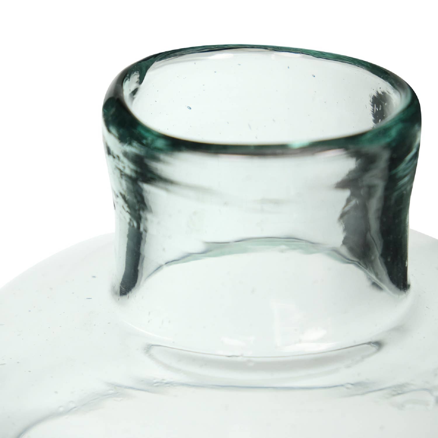 Recycled Glass Vase 7.9" Diameter - Gather Goods Co.