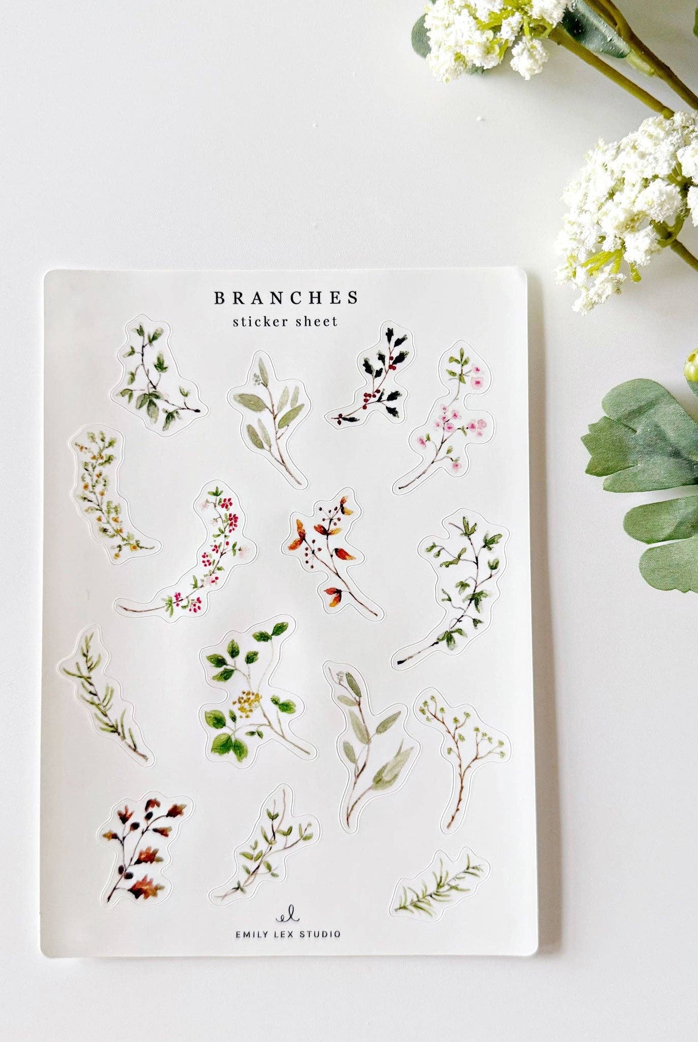 Birds sticker sheets - Gather Goods Co.