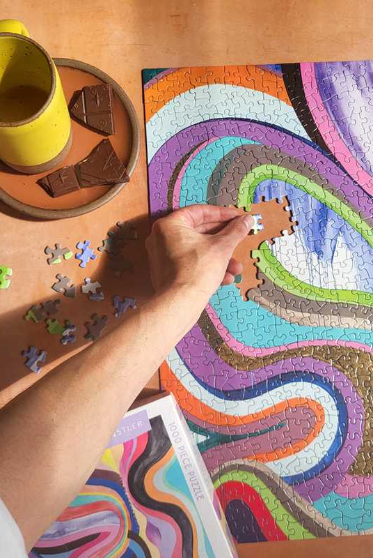 Colorful 1000 Piece Puzzle - Gather Goods Co.