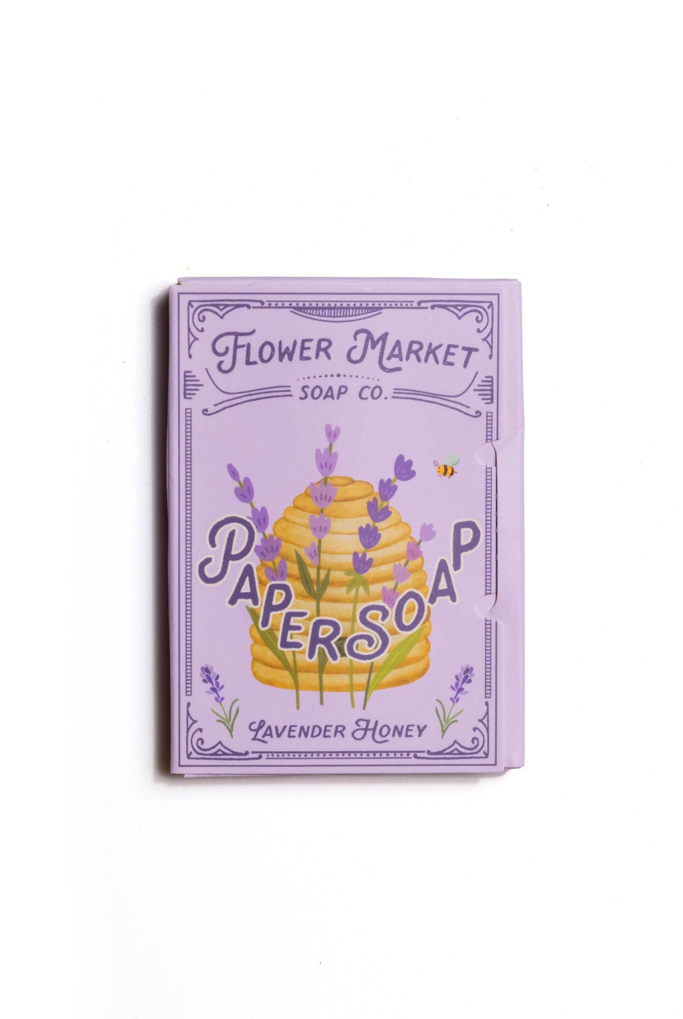 Paper Soap – Lavender Honey Scent, Travel Size, 50 Sheets - Gather Goods Co.