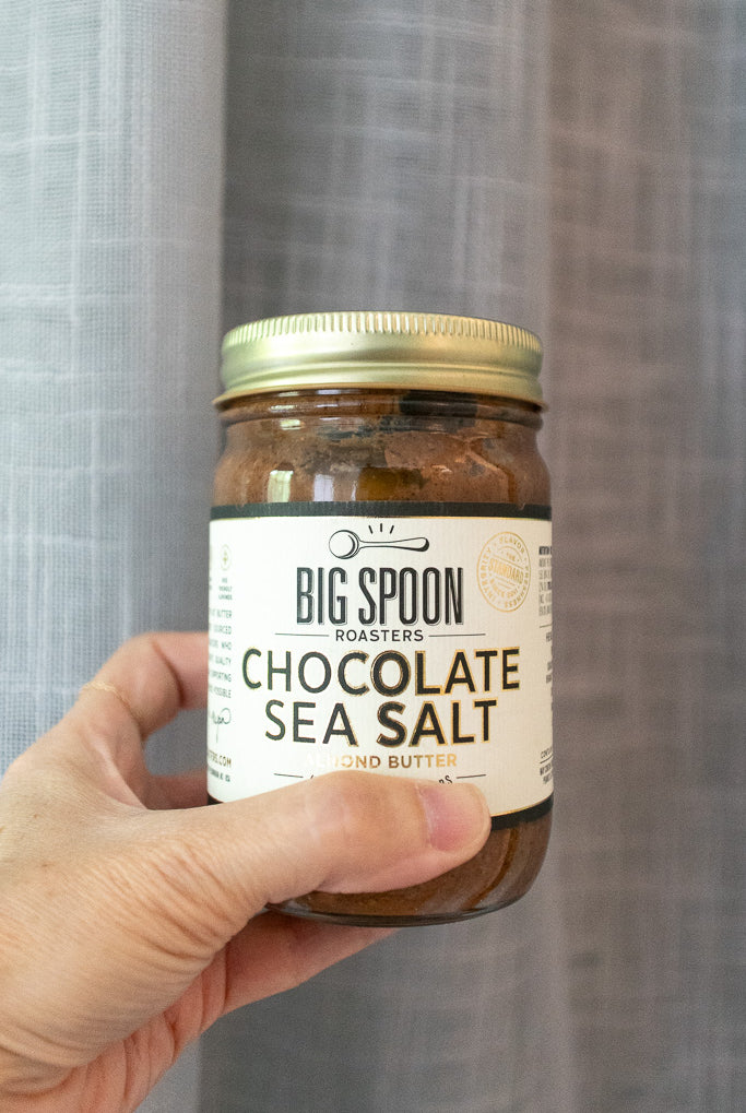 Chocolate Sea Salt Almond Butter - Gather Goods Co.