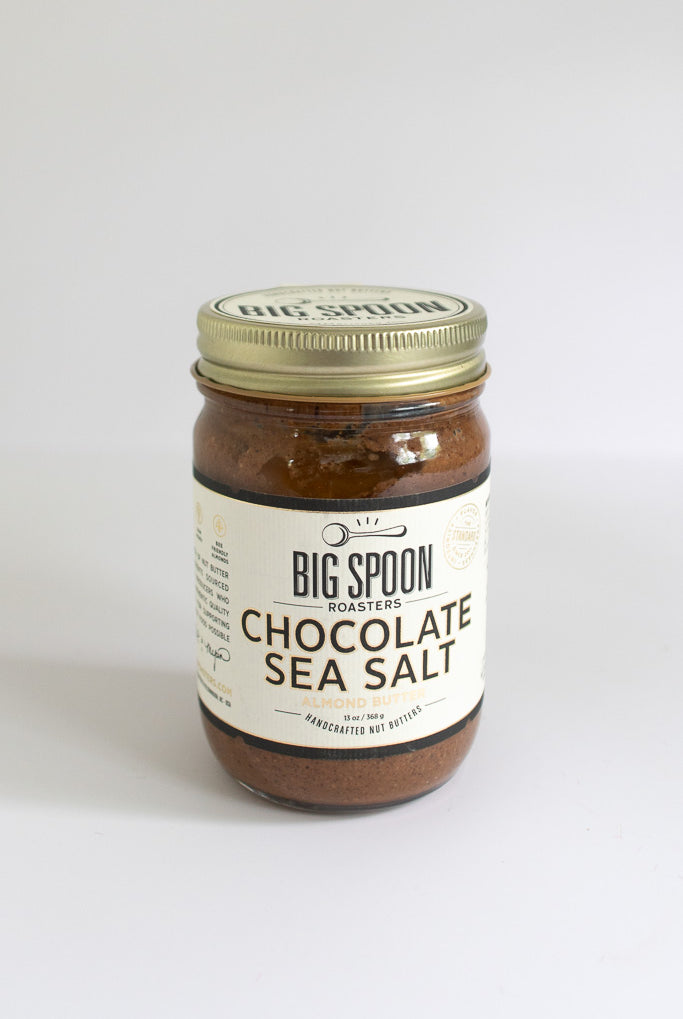 Chocolate Sea Salt Almond Butter - Gather Goods Co.