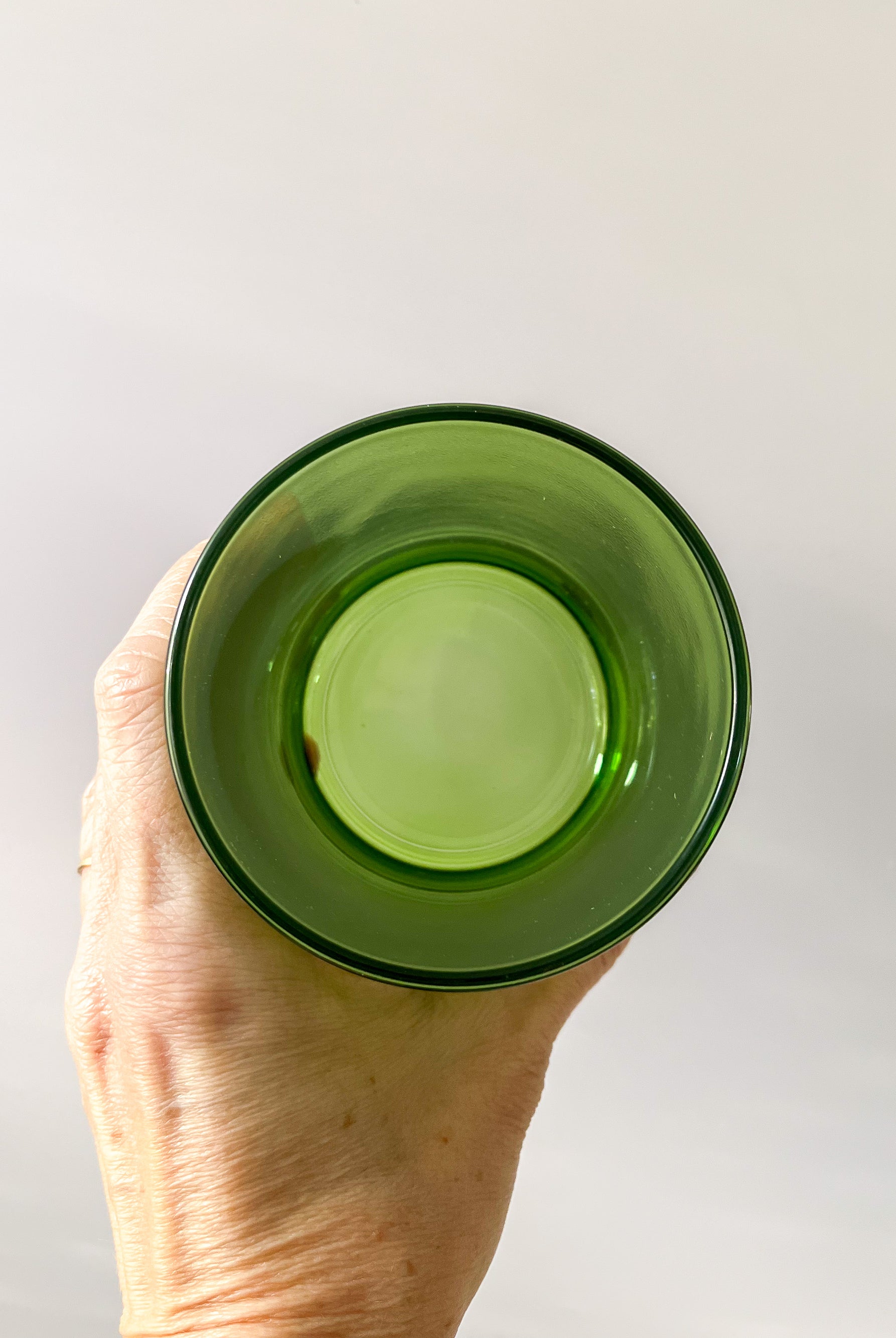 Green Glass Drinking Glass - Gather Goods Co.