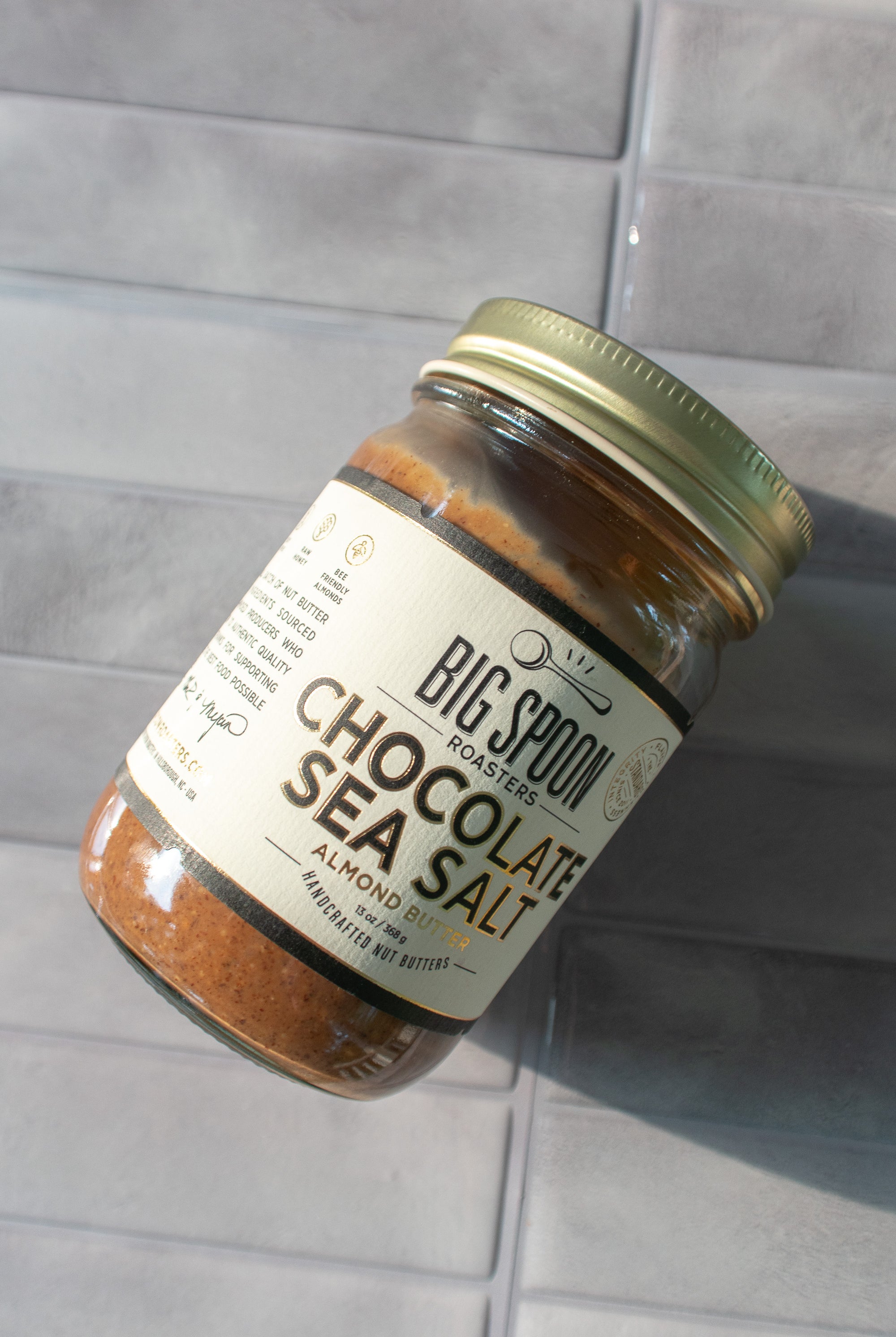 Chocolate Sea Salt Almond Butter - Gather Goods Co.