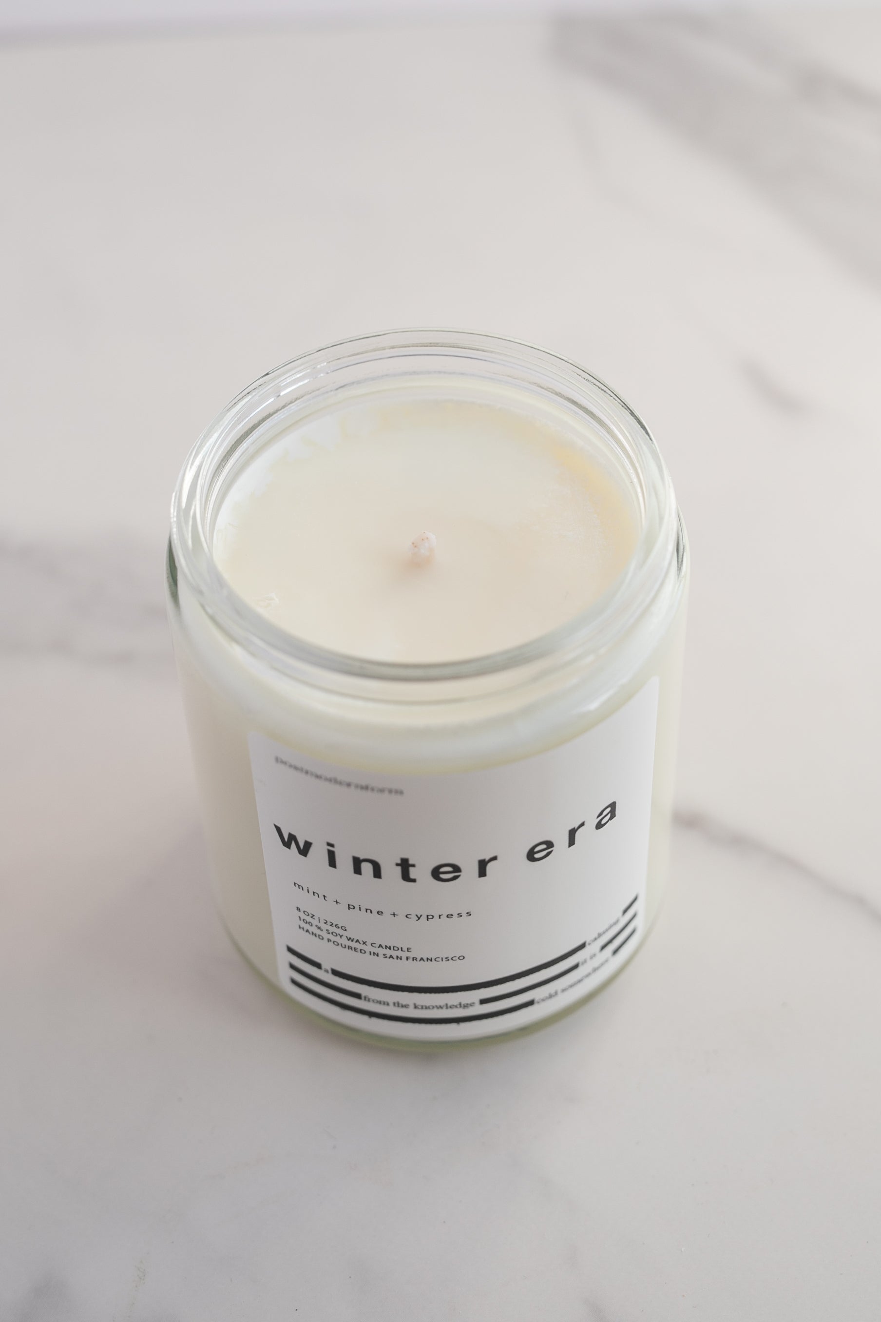 Mint, Pine & Cypress Soy Wax Candle - Gather Goods Co.