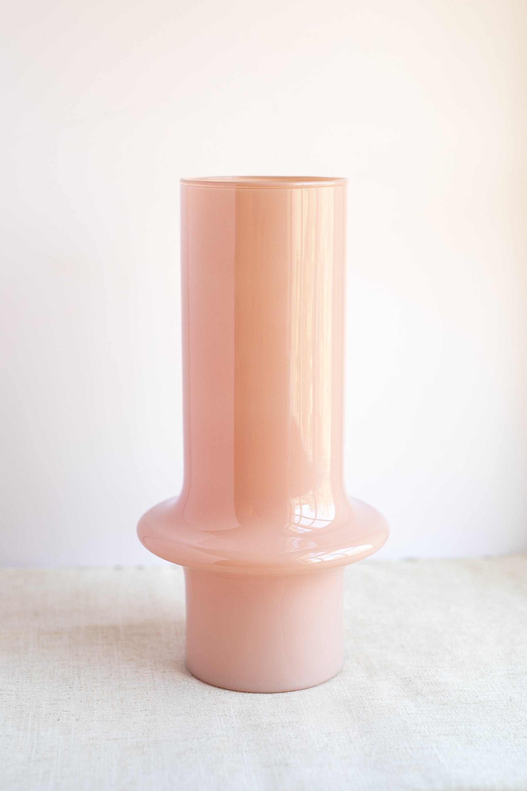 Peachy Pink Oversized Vase - Gather Goods Co.