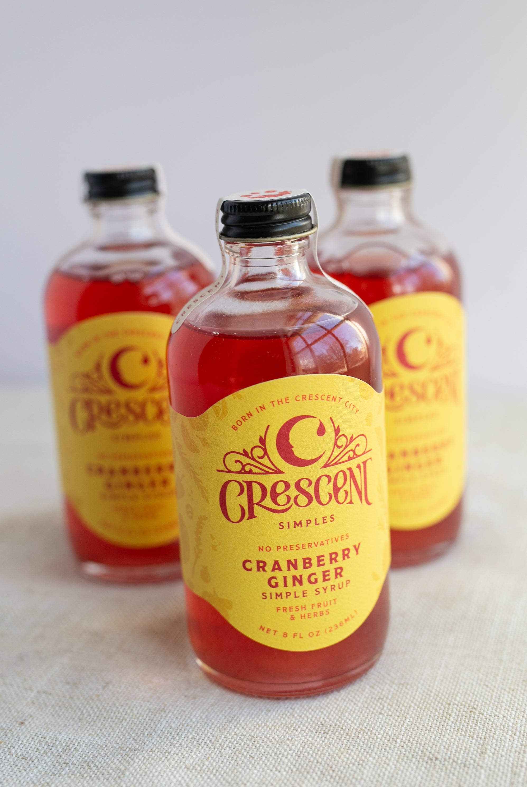 Cranberry Ginger Simple Syrup - Gather Goods Co.