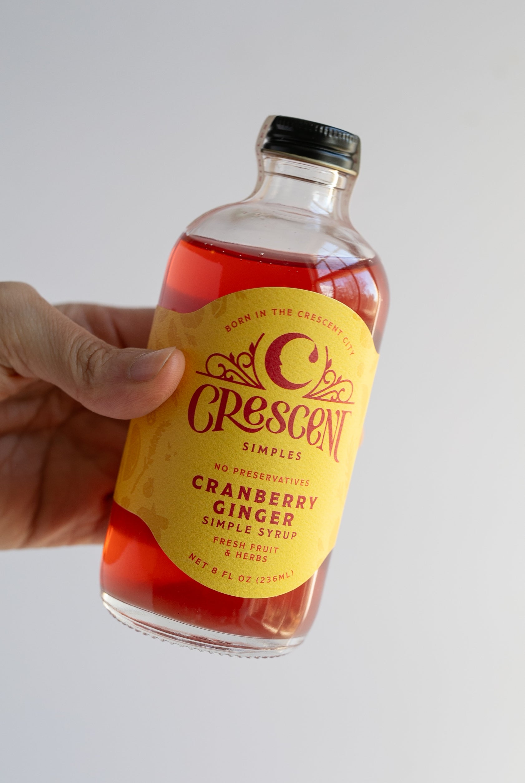 Cranberry Ginger Simple Syrup - Gather Goods Co.