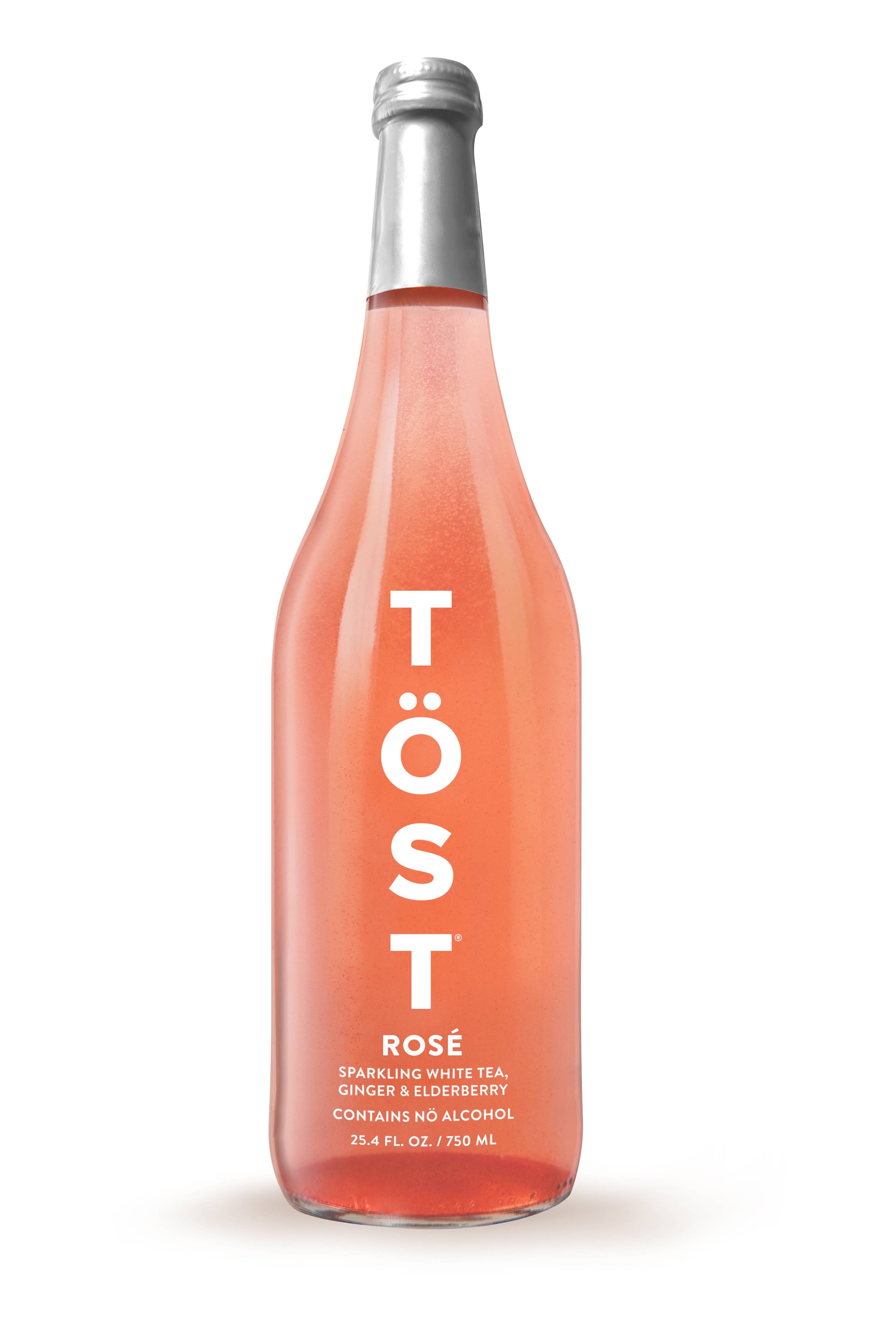 TOST Rose, Non-Alcoholic Sparkling Rose Style Drink - Delicious Non-Alcoholic Sparkling Wine Alternative for Any Celebration - Gather Goods Co.