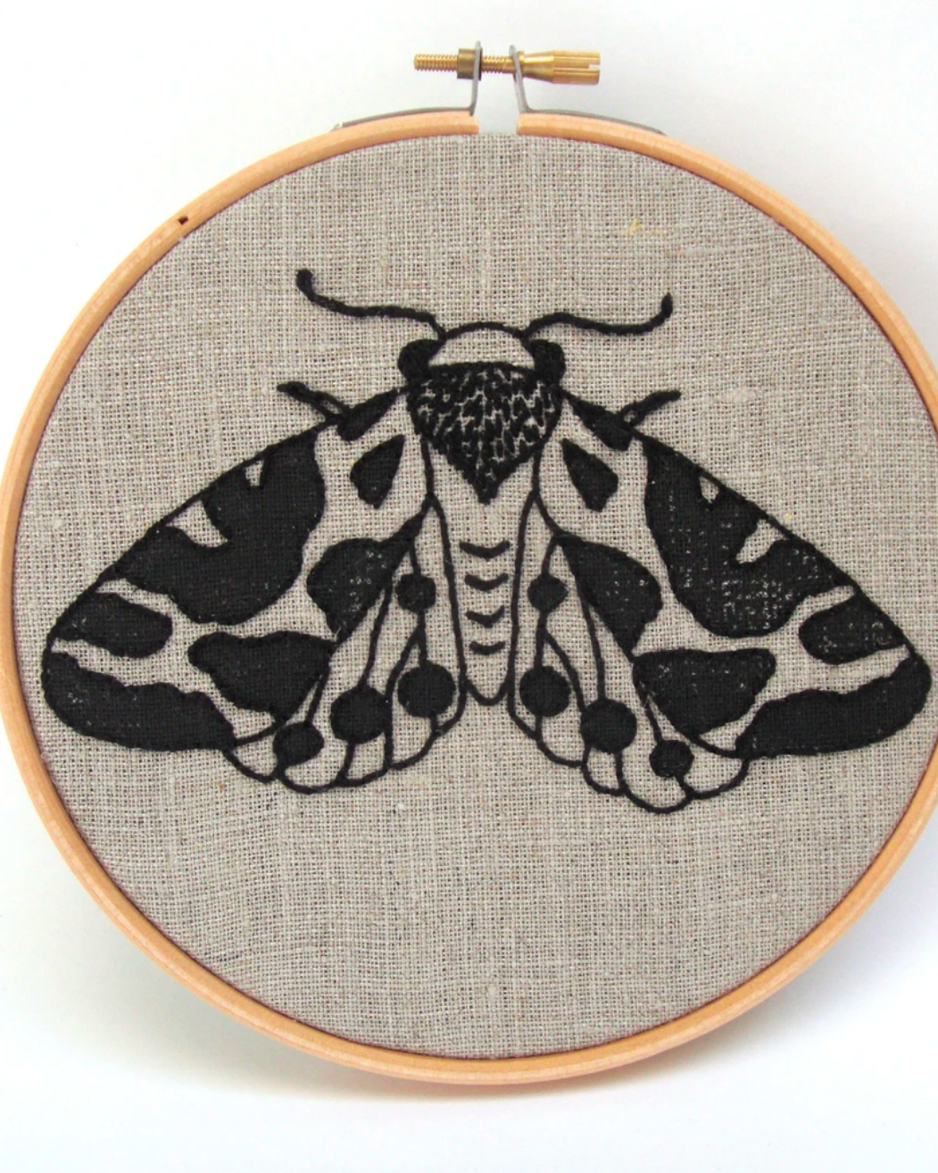 Embroidery Kit, Moth - Gather Goods Co - Raleigh, NC