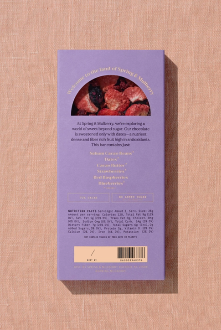 Mixed Berry Chocolate Bar - Gather Goods Co.