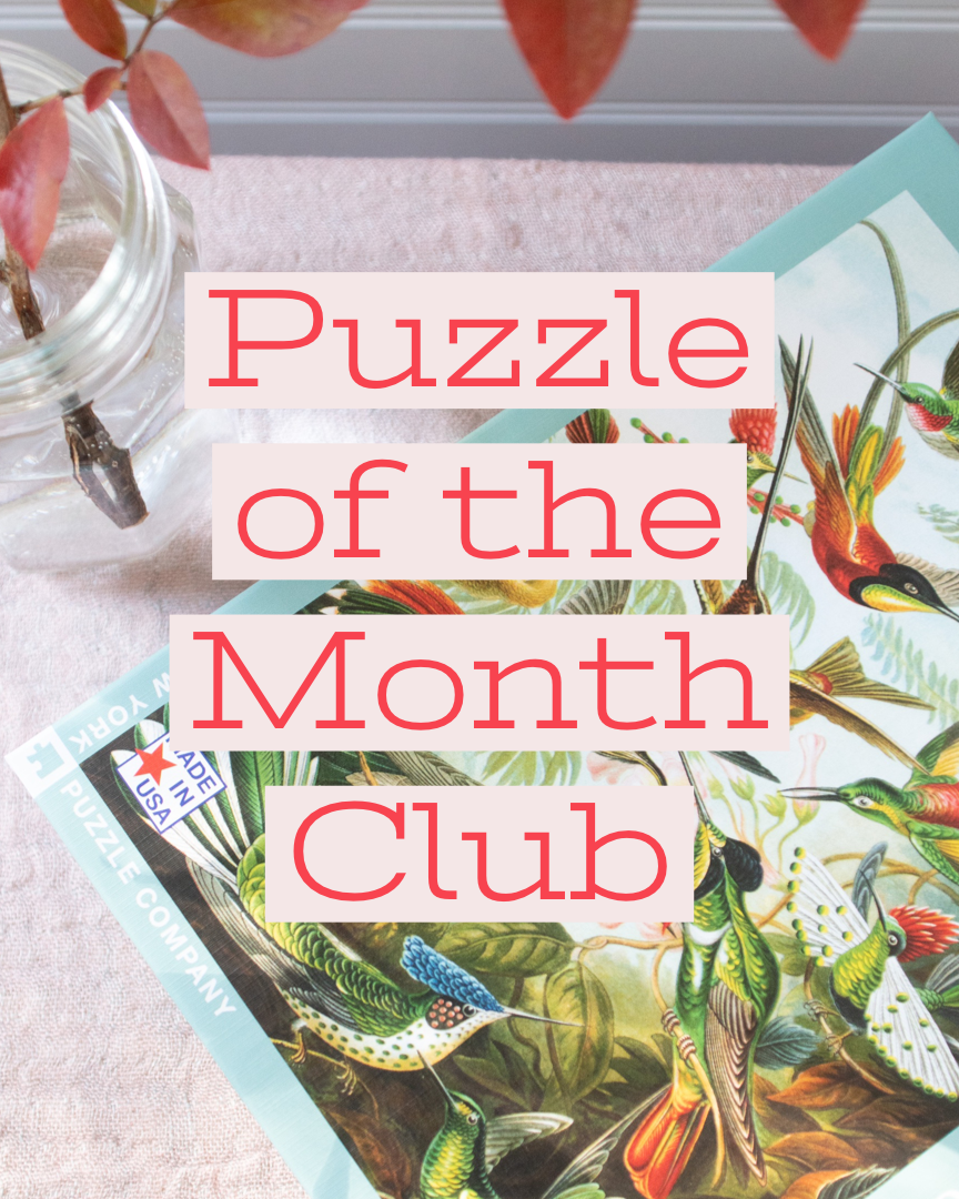 Puzzle of the Month Club - Gather Goods Co - Raleigh, NC