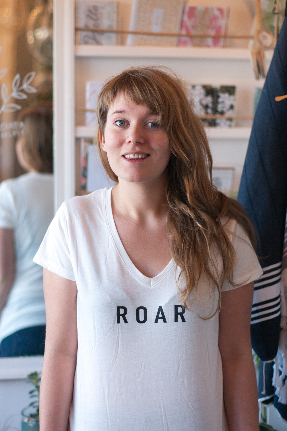 Roar Feminist Charity T-Shirt - Gather Goods Co - Raleigh, NC