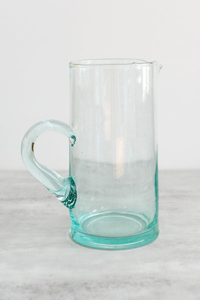 Recycled Glass Pitcher - Terrain