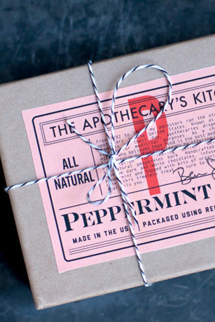 Peppermint Bark, Premium White & Dark Chocolates, 5oz Box - Gather Goods Co - Raleigh, NC