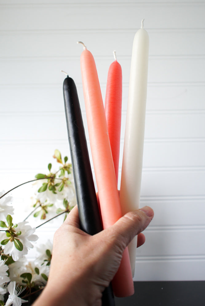 Cream Candle, Set of 2, Unscented - Gather Goods Co - Raleigh, NC