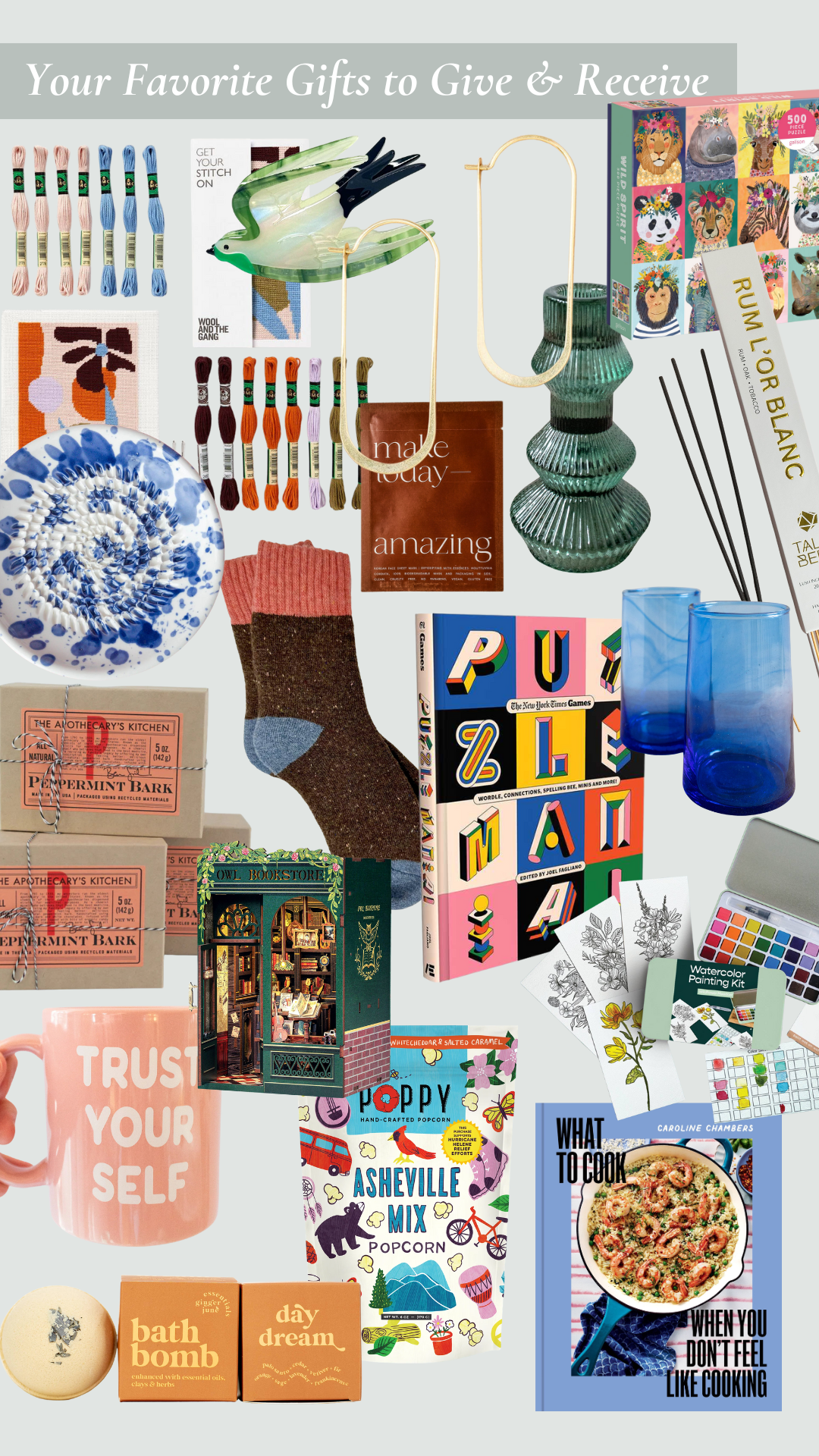 Your Favorite Gifts to Give & Receive