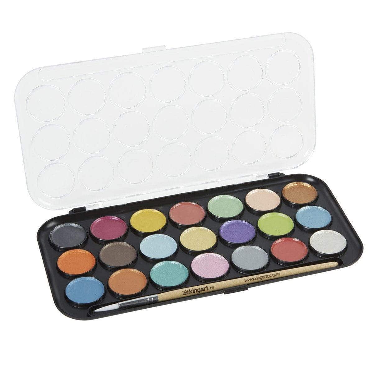 Watercolor Paint 21 Pearlescent Colors - Gather Goods Co.