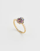 Pansy Pearl Ring - Gather Goods Co.