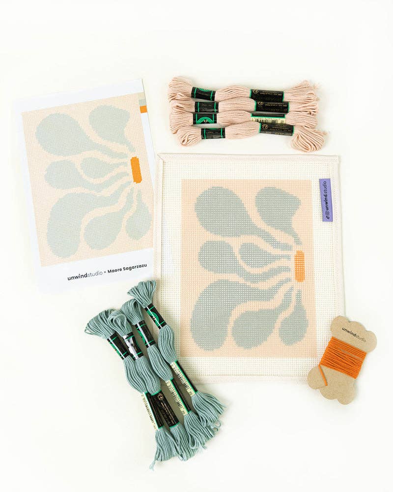 Itsas lorea 3 Needlepoint Kit - Gather Goods Co.