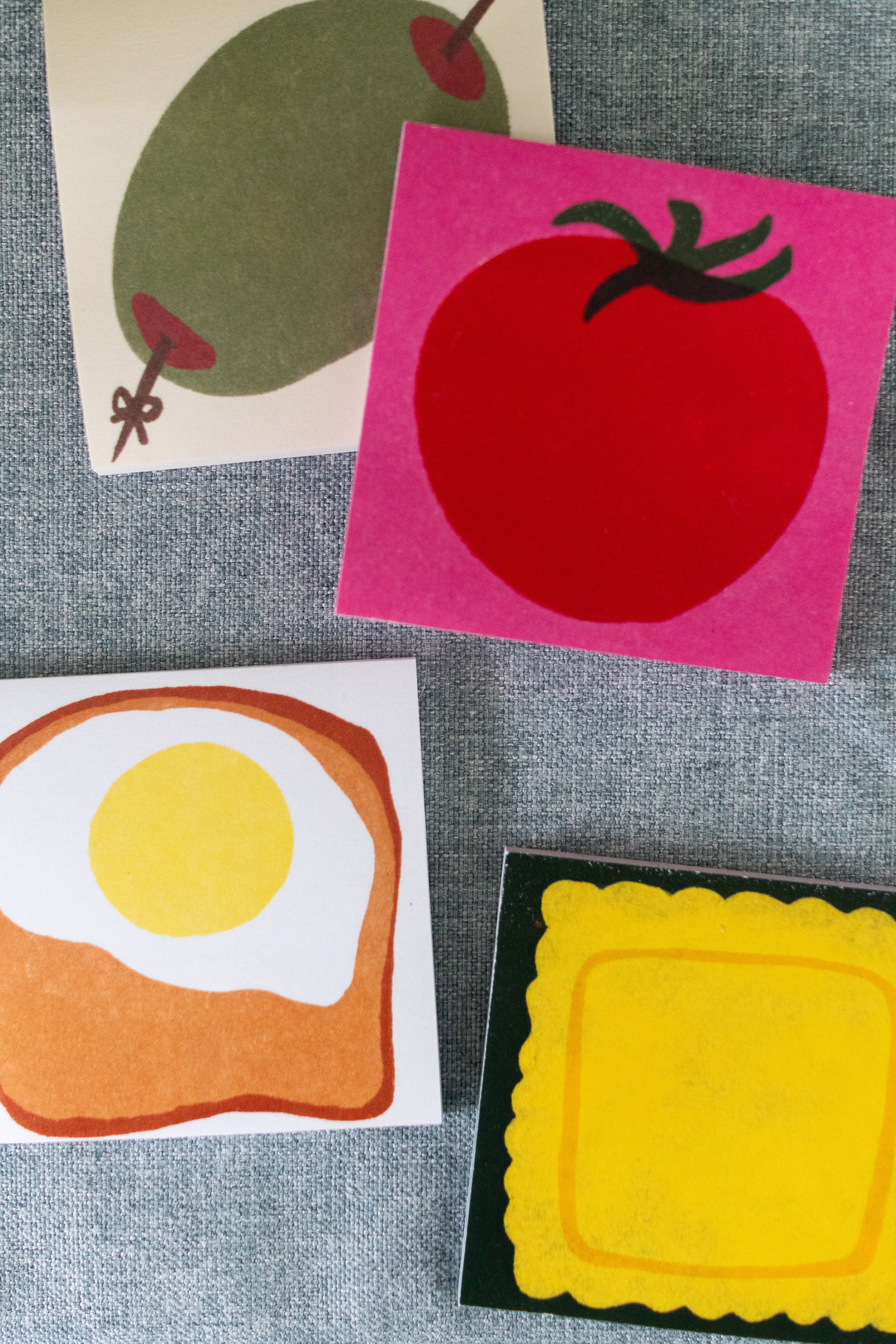 Tomato To-do List Post-it-Notes, Whimsical Tomato-Shaped Notepad - Gather Goods Co.